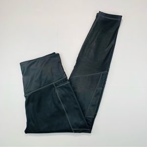 Athleta Black Moto Leggings